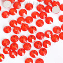 Luna Non Hotfix Rhinestones SS3 (1.5mm) Pack of 100 - Orange