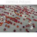 Luna Non Hotfix Rhinestones SS3 (1.5mm) Pack of 100 - Orange AB