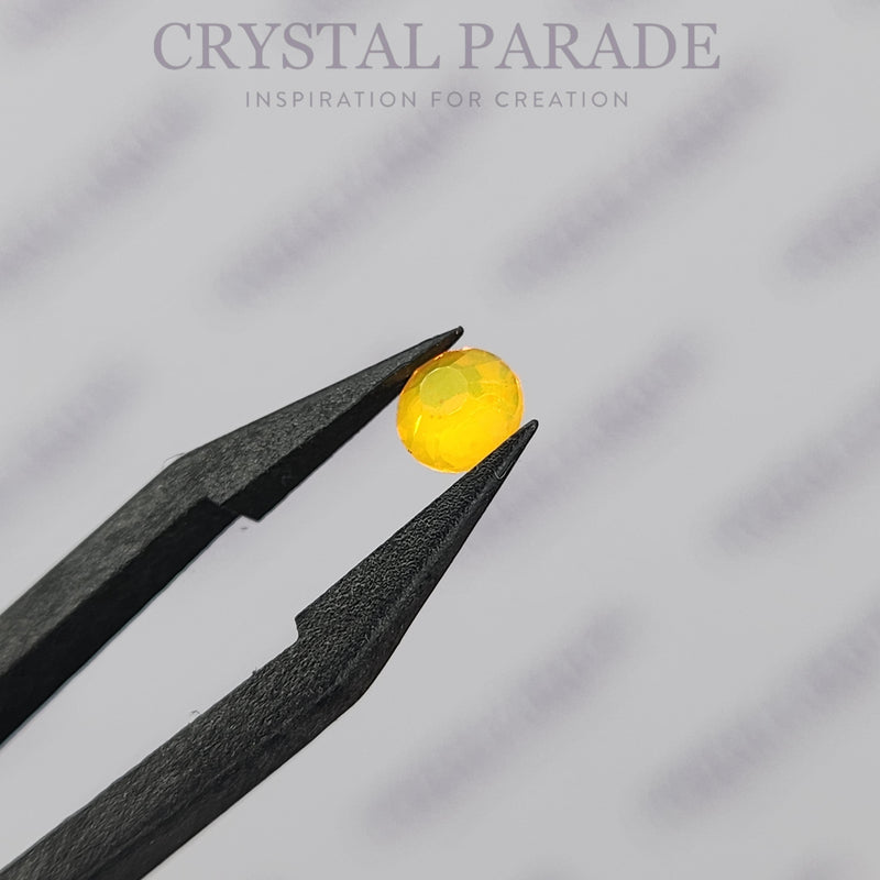 Zodiac Crystals Mixed Sizes Pack of 200 - Orange Neon Opal