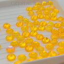 Luna Non Hotfix Rhinestones - Orange Neon Opal