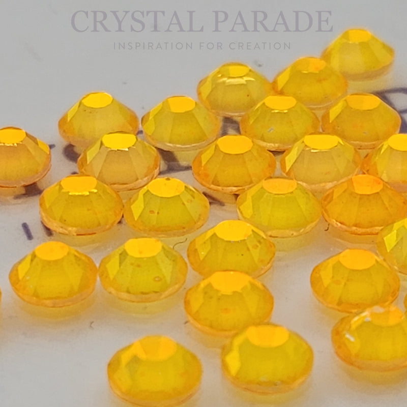 Zodiac Non Hotfix Crystals - Orange Neon Opal