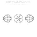 Swarovski 5328 6mm Xilion Beads Pacific Opal - Pack of 25