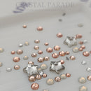 Preciosa Crystal Mix Pack of 100 - Peach Bellini