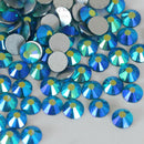 Luna Non Hotfix Rhinestones SS3 (1.5mm) Pack of 100 - Peacock Blue AB