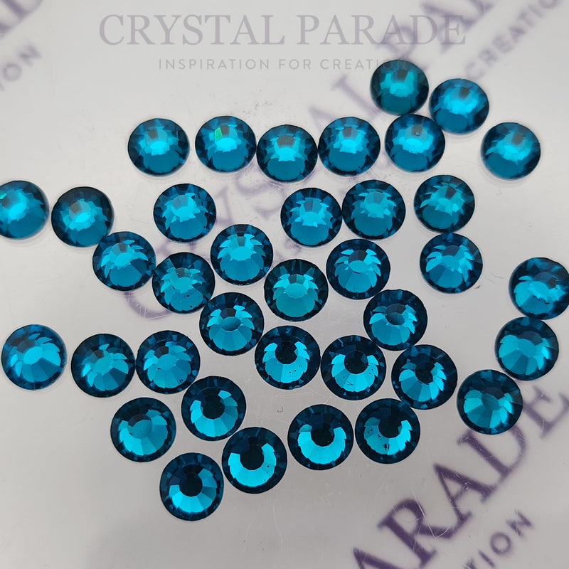 Zodiac Hotfix Crystals - Peacock Blue