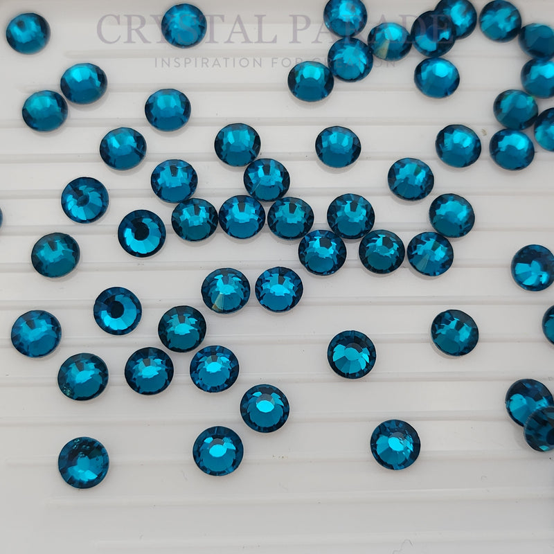 Luna Non Hotfix Rhinestones - Peacock Blue