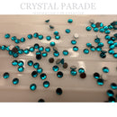 Luna Non Hotfix Rhinestones SS3 (1.5mm) Pack of 100 - Peacock Blue