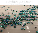 Luna Non Hotfix Rhinestones SS3 (1.5mm) Pack of 100 - Peacock Blue AB