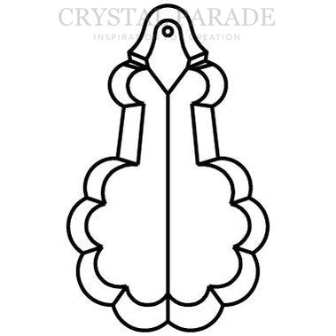 Pendeloque Chandelier Crystals (Art. 1002) - Clear