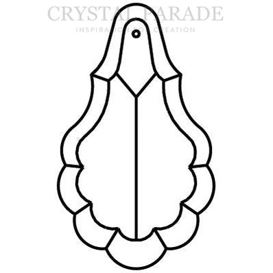 Pendeloque Chandelier Crystals (Art. 1003) - Light Blue