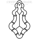 Pendeloque Chandelier Crystals (Art. 1006) - Light Green