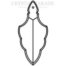 Pendeloque Chandelier Crystals (Art. 2074) - Light Orange