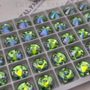 Zodiac Rivoli Sew on Stone - Peridot Shimmer