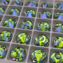 Zodiac Rivoli Sew on Stone - Peridot Shimmer