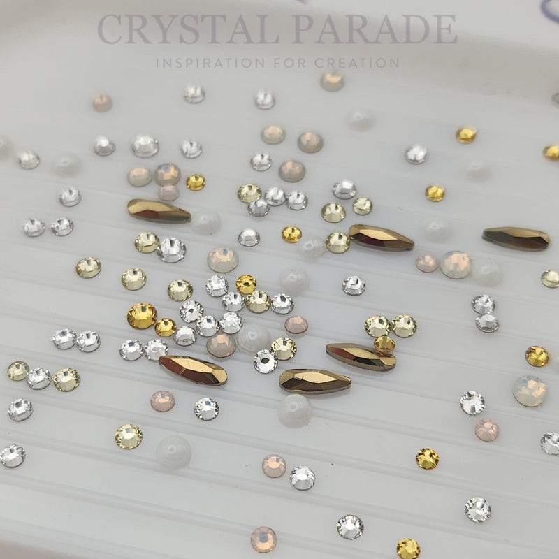 Preciosa Crystal Mix Pack of 100 - Pina Colada