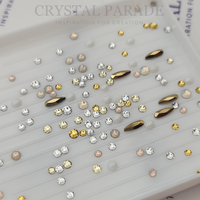 Preciosa Crystal Mix Pack of 100 - Pina Colada