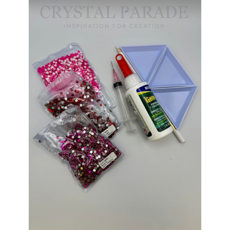 Crystal Parade Pink Bling Bundle Crystal Kit