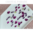 Zodiac Crystal Shape Mix - Pink Christmas