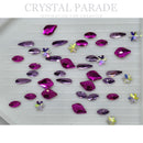 Zodiac Crystal Shape Mix - Pink Christmas
