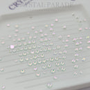 Zodiac Crystals Mixed Sizes Pack of 200 - Pink Green Aurora