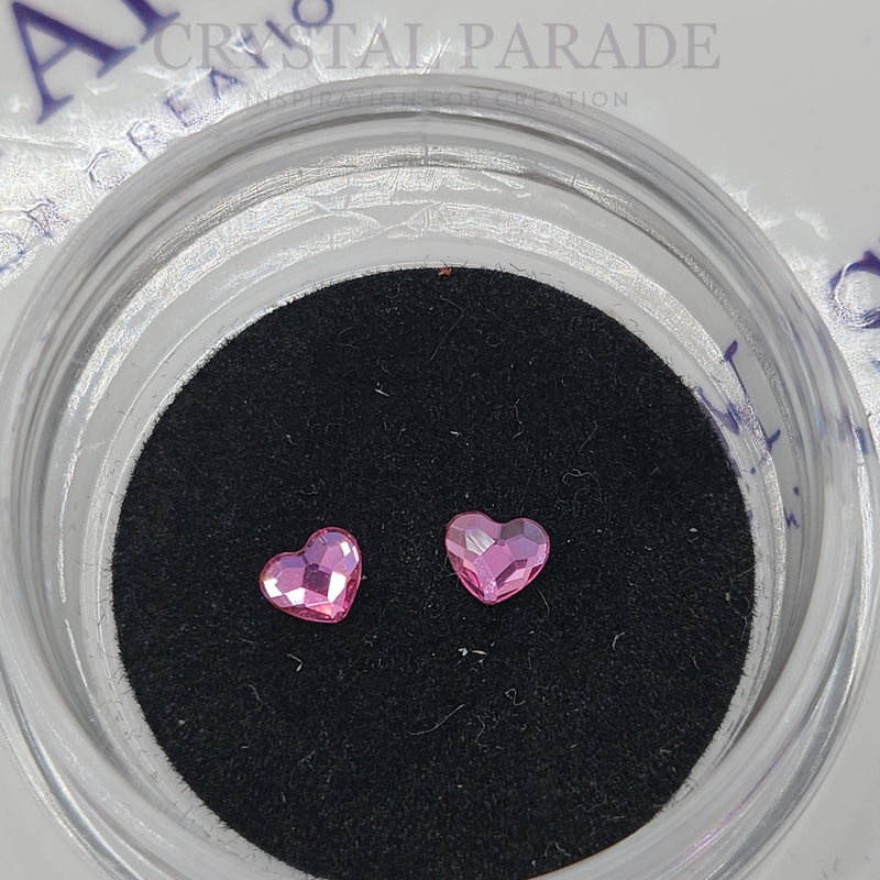 Crystal Parade Tooth Gem Kit - Pink Swarovski Hearts x2