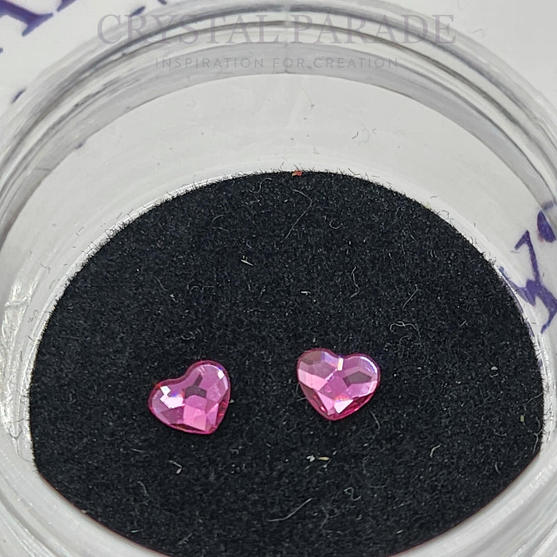 Crystal Parade Tooth Gem Kit - Pink Swarovski Hearts x2