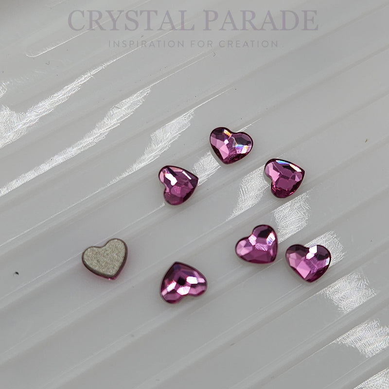 Crystal Parade Tooth Gem Kit - Pink Swarovski Hearts x2