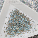 Preciosa Maxima Foiled Pointy Back Chaton - Aquamarine