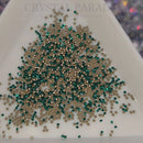 Preciosa Maxima Foiled Pointy Back Chaton - Emerald