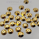 Preciosa Loch Rose Sew On Stone - Aurum