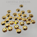 Preciosa Loch Rose Sew On Stone - Aurum