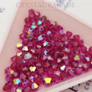 Preciosa Bicone Bead Fuchsia AB