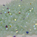 Preciosa Bicone Bead Chrysolite Opal AB