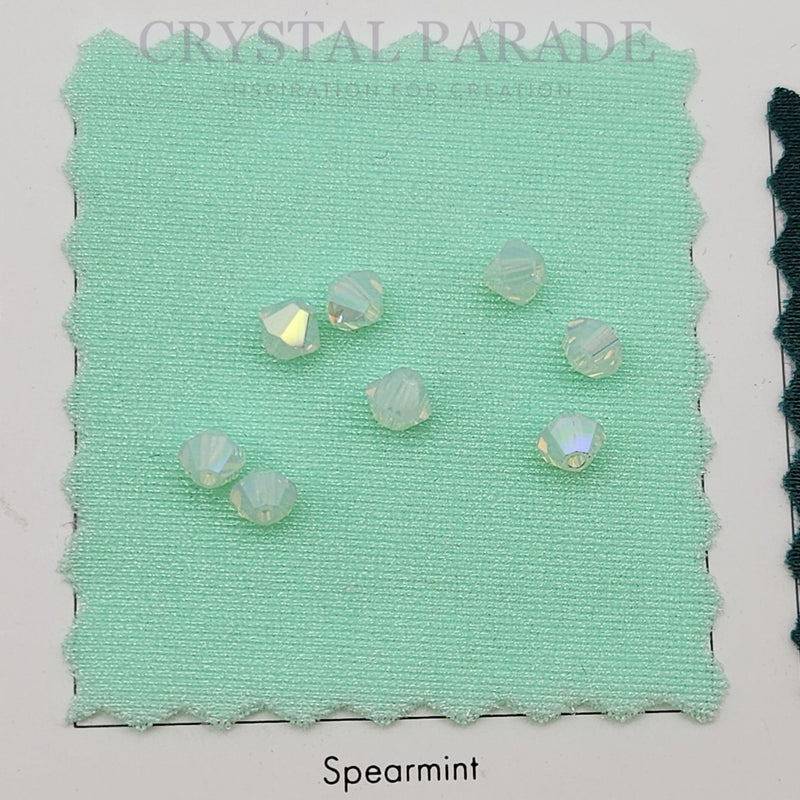 Preciosa Bicone Bead Chrysolite Opal AB