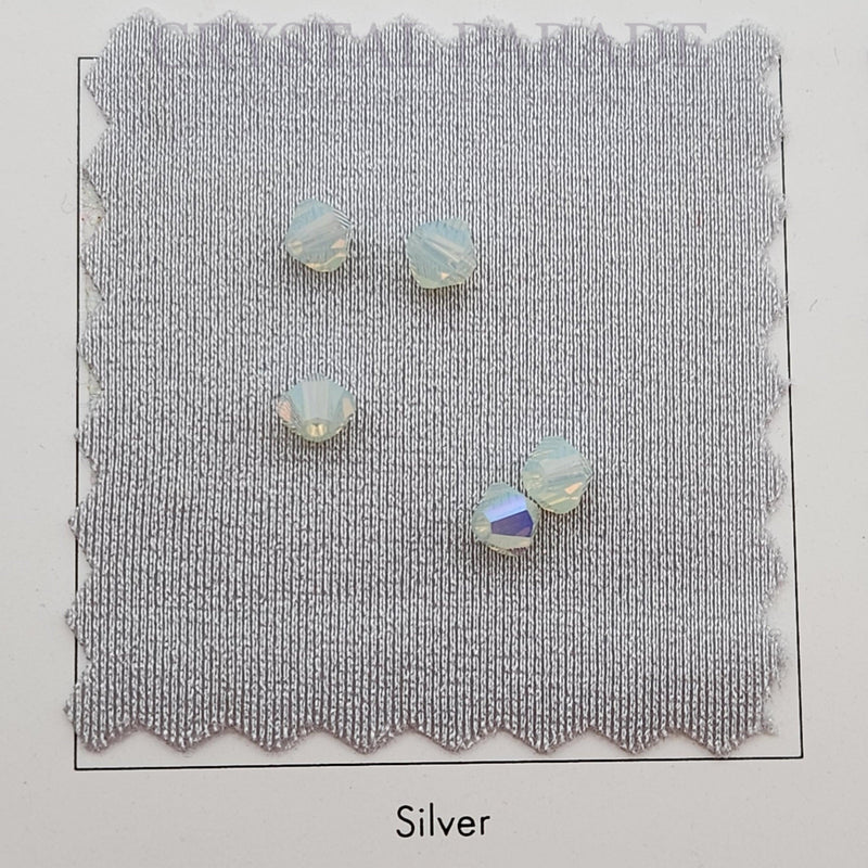 Preciosa Bicone Bead Chrysolite Opal AB