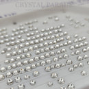 Preciosa Non Hotfix Crystals Mixed Sizes - Pack of 200 Clear