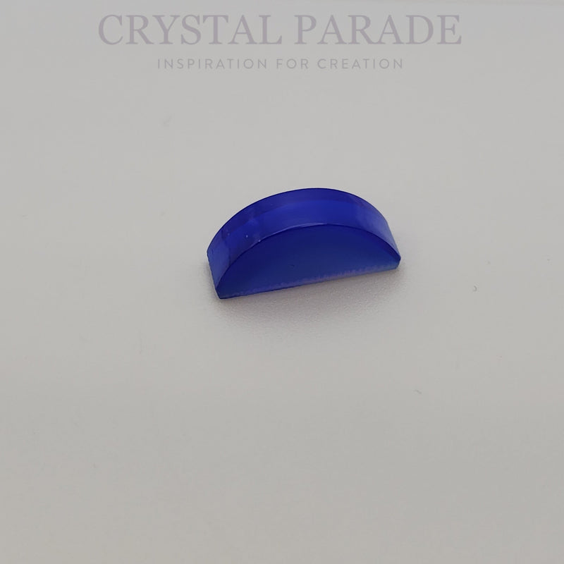 Preciosa Crescent Cabochon - Cobalt (04974)