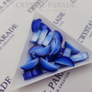 Preciosa Crescent Cabochon - Cobalt (04974)