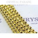 Preciosa Maxima Cupchain Gold Setting Aurum - SS8.5 - 50cm