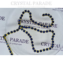 Preciosa Vintage Cupchain Raw Brass Setting - Sapphire Various Sizes