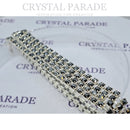 Preciosa Cupchain Silver Setting - Jet Hematite SS12 (3.2mm)