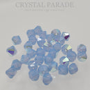 Preciosa Bicone Bead Light Sapphire Opal AB