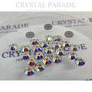 Preciosa Loch Rose Sew On Stone - AB (Foiled)