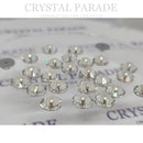 Preciosa Loch Rose Sew On Stone - Clear (Foiled backing)