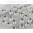 Preciosa Loch Rose Sew On Stone - Clear (Foiled backing)