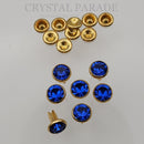 Preciosa Rivet with Maxima Crystal - Sapphire