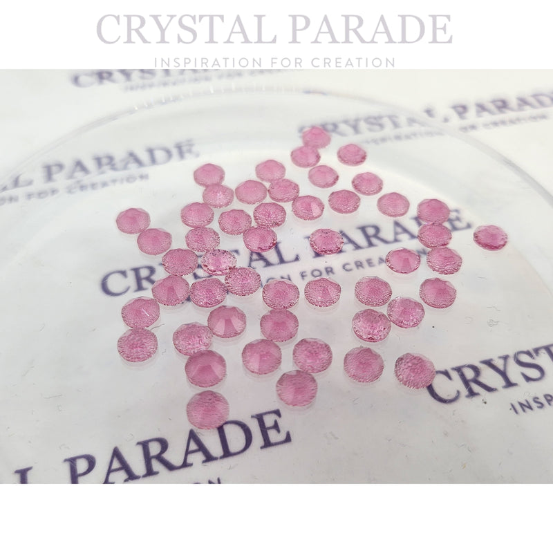 Preciosa Hotfix Crystals Maxima - Rose Unfoiled