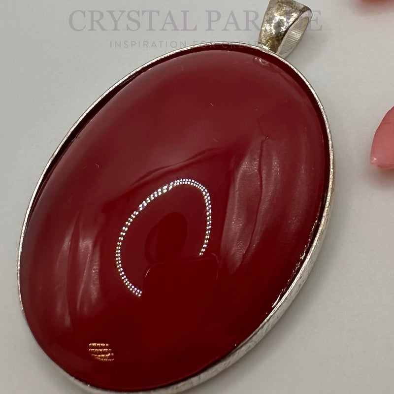 Preciosa Oval Cabochon - Moonshine Ruby (00383)