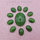 Preciosa Oval Cabochon - Moonshine Emerald (00641)