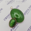 Preciosa Oval Cabochon - Moonshine Emerald (00641)